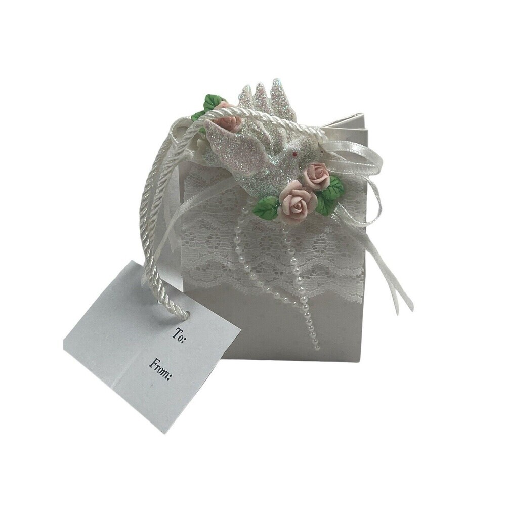 SAN FRANCISCO MUSIC BOX COMPANY Bridal Music Gift Bag Floral Wedding